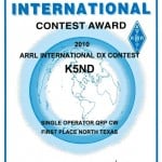 2010 ARRL DX K5ND