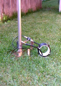 HF2V 75 ohm matching line for 30 meters