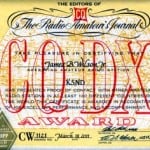 K5ND CQ DX Award