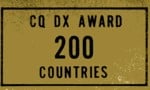 CQ DX Award 200