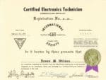 Certified Electronics Technician – Communications