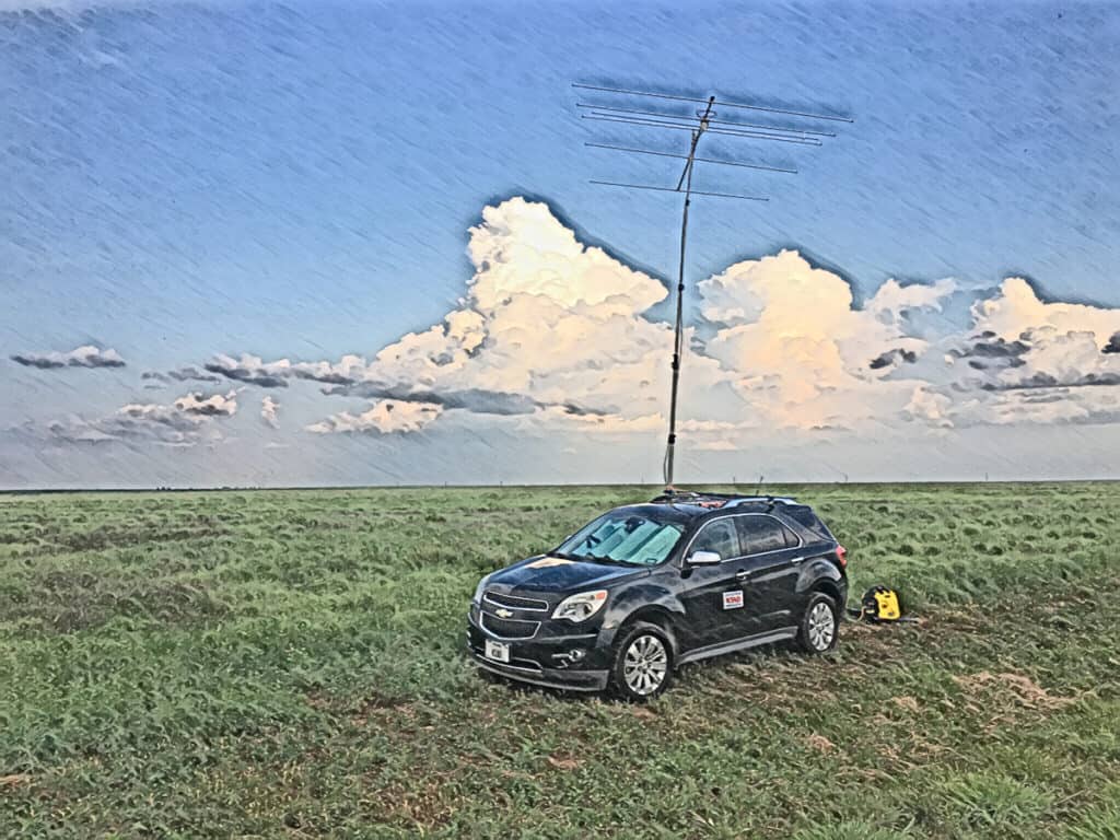 K5ND on the DM85-DM86 Grid Line
