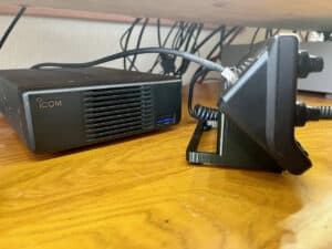 IC-7100 with stand purchased on eBay