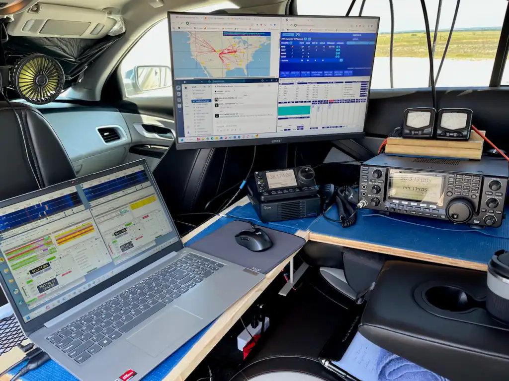 K5ND two radio operation for September VHF Contest