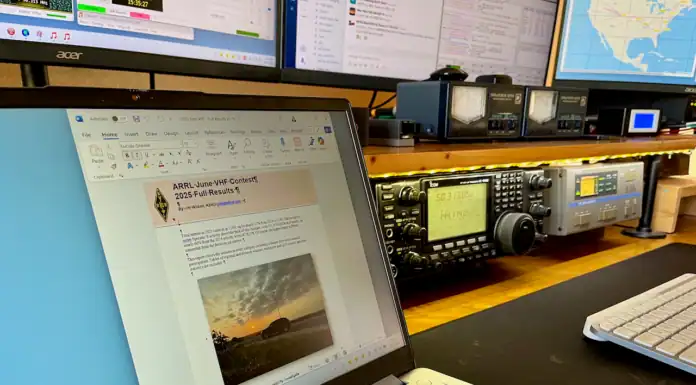 Behind the Keyboard — VHF Contest Results Writeup K5ND Behind the Keyboard for Contest Writeup