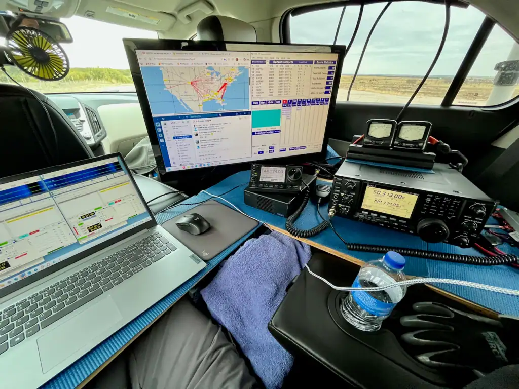 K5ND Portable in January 2026 VHF Contest