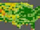 Color-coded mosaic map of the U.S. showing 'Most Needed Grids' as of 21-Jul-26; tiles color by demand (green = low, red/orange = high).