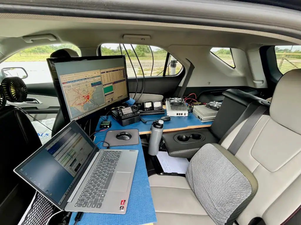 K5ND VHF Hilltopper Backseat setup